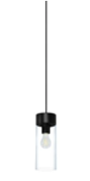 Luminaria decorativa colgante para lámpara base E26. 120V, hasta 60W. Dry Location