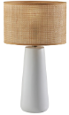 Luminaria decorativa de mesa, para lampara base E26. 120V, hasta 100W. Dimeable. Dry Location