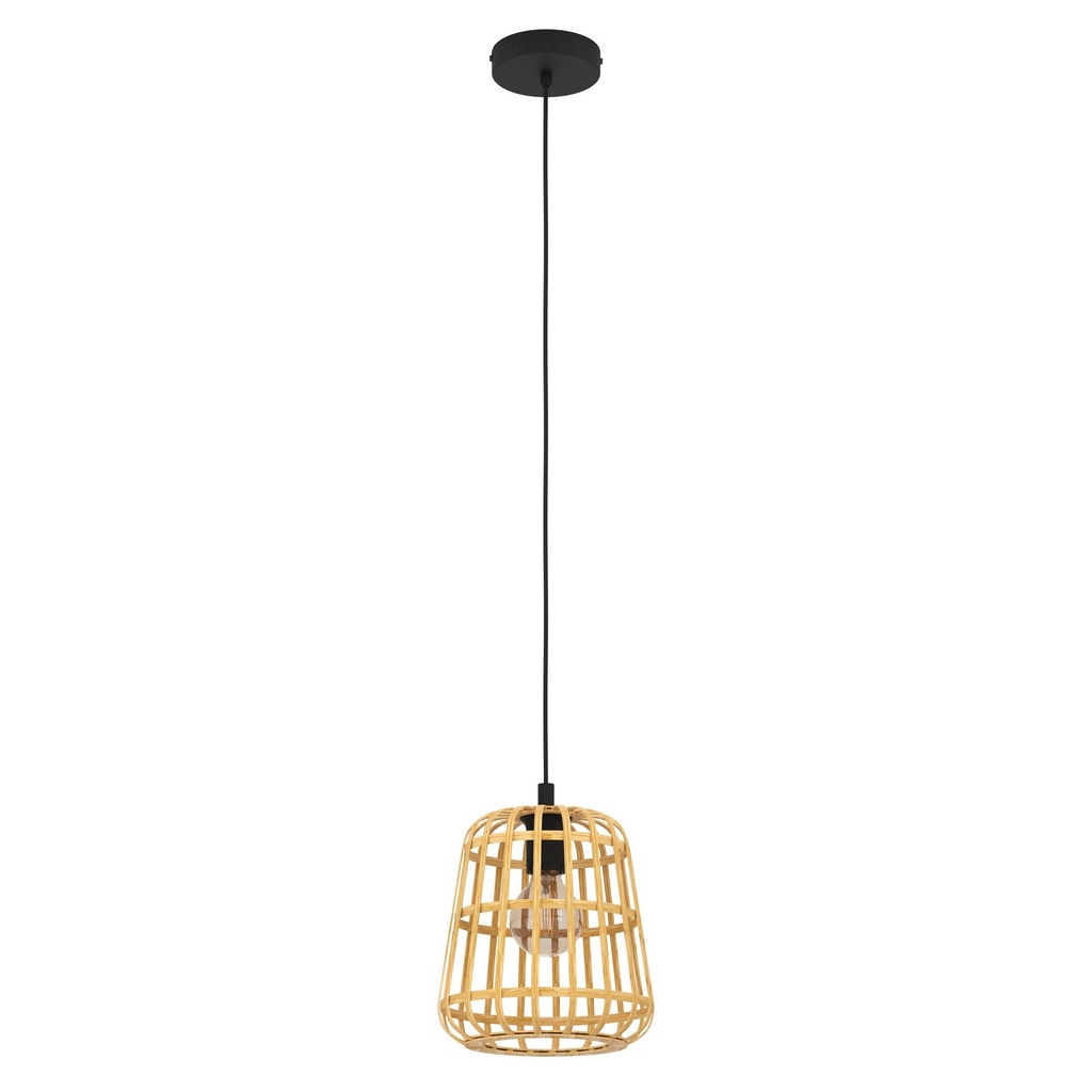 Luminaria decorativa colgante para una lampara base E27