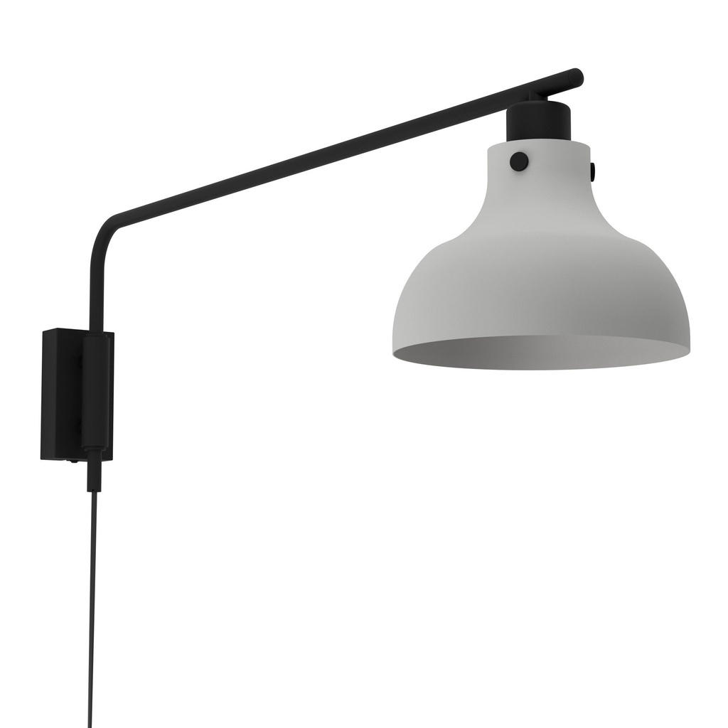 Luminaria decorativa tipo aplique para una lampara base E27