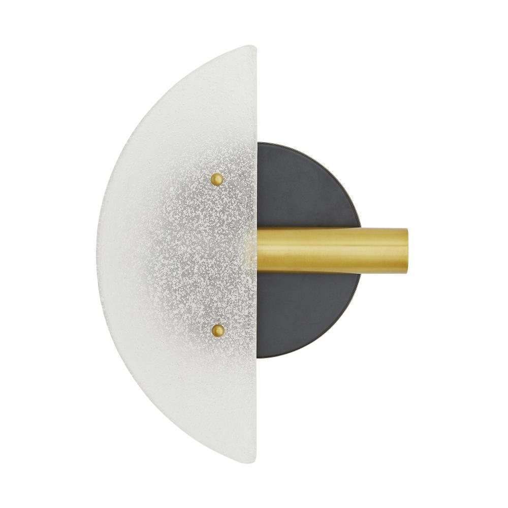 Luminaria decorativa tipo aplique para una lampara base E12