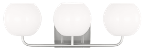 [GLV1013BS] Luminaria tipo aplique de interior, para lámpara base E26. 120V, hasta 60W. Damp Location