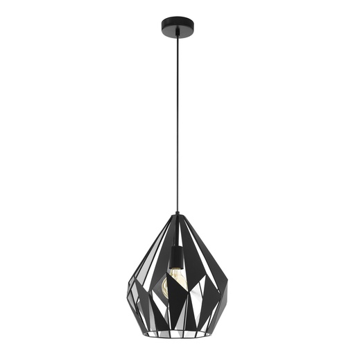 [49255] Luminaria decorativa colgante para una lampara base E27